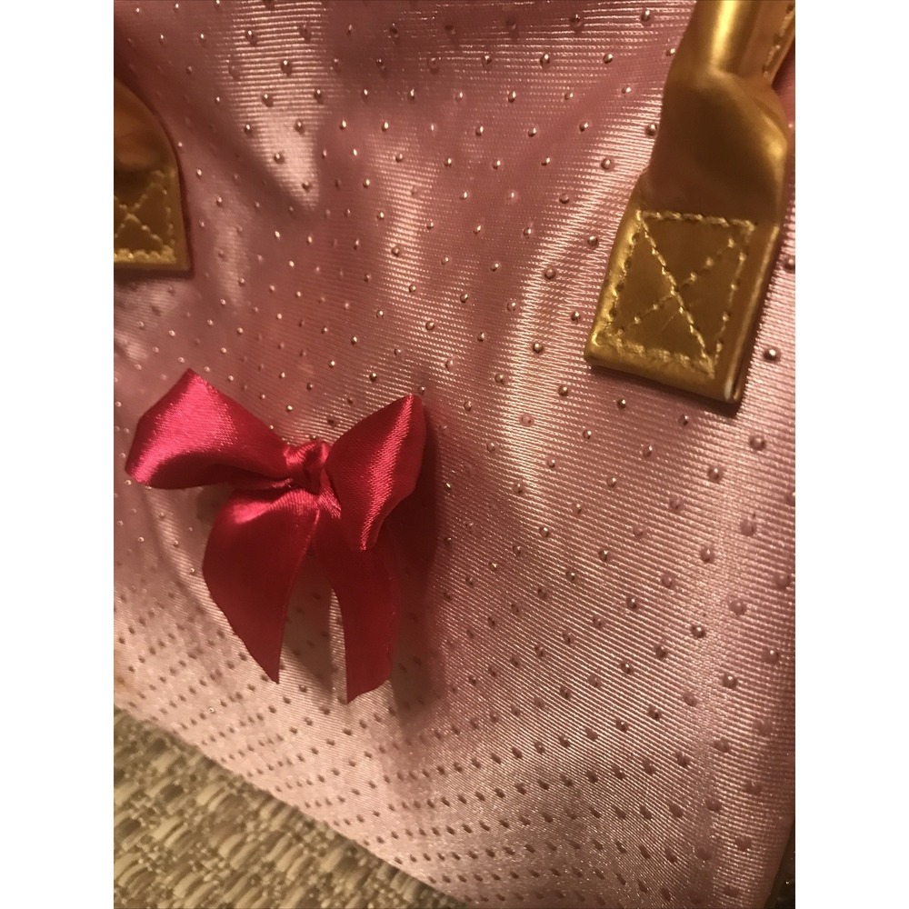 Pucci Pups Pink Dog Carrier Bag‎ Purse with Plush Dog Toy Bows - Picture 7 of 9